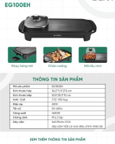 Bếp Nướng Lẩu Đa Năng – Eg100Eh - belovedbeyond.com