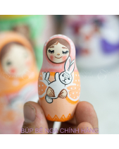 Bộ Búp Bê Nga Matryoshka 5 Lớp 18Cm 