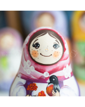 Búp Bê Lật Đật Nga Bằng Gỗ Size 15Cm Cực Dễ Thương - belovedbeyond.com