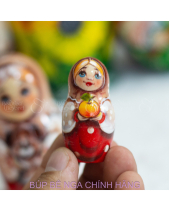 Bộ Búp Bê Nga 5 Lớp 15Cm Misa Ôm Mèo Đỏ Siêu Cute! - belovedbeyond.com