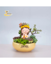 [Hoa Tươi, Chọn Lọc Kỹ] Đôi Ta_Chậu Sen Đá Cắm - belovedbeyond.com