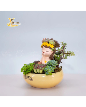 [Hoa Tươi, Chọn Lọc Kỹ] Đôi Ta_Chậu Sen Đá Cắm - belovedbeyond.com