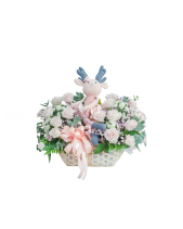 Cutie Bear And Rose 2 - belovedbeyond.com