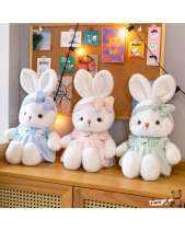 Thỏ Váy Kẻ Nơ Xanh - belovedbeyond.com