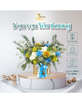 Ánh Dương_Giỏ Hoa Sen Đá Làm Quà Tặng_Vsenda - belovedbeyond.com