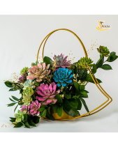 Thương Mến_Giỏ Hoa Sen Đá Làm Quà Tặng_Vsenda - belovedbeyond.com
