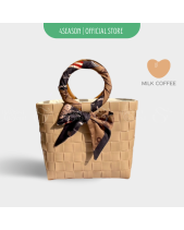 Túi Đan Handmade Quai Gỗ Cầm Tay - belovedbeyond.com