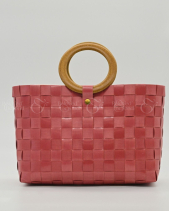 Túi Đan Handmade Quai Gỗ Cầm Tay - belovedbeyond.com