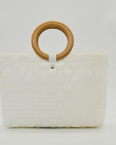 Túi Đan Handmade Quai Gỗ Cầm Tay - belovedbeyond.com
