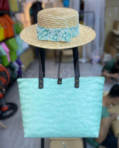 Túi Đan Handmade Quai Da - Size Lớn - belovedbeyond.com