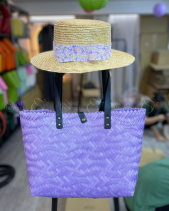 Túi Đan Handmade Quai Da - Size Lớn - belovedbeyond.com