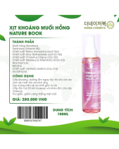 Xịt Khoáng Muối Hồng Nature Book - belovedbeyond.com