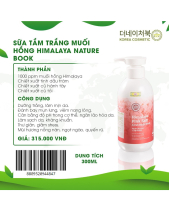 Sữa Tắm Trắng Muối Hồng Himalaya Nature Book - belovedbeyond.com