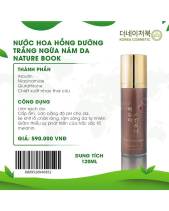 Nước Hoa Hồng Dưỡng Trắng Ngừa Nám Da Nature Book - belovedbeyond.com