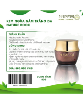 Kem Ngừa Nám Trắng Da Nature Book - belovedbeyond.com