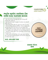 Phấn Nước Dưỡng Ẩm Kiềm Dầu Nature Book - belovedbeyond.com