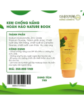 Kem Chống Nắng Hoàn Hảo Nature Book - belovedbeyond.com