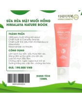 Sữa Rửa Mặt Muối Hồng Himalaya Nature Book - belovedbeyond.com