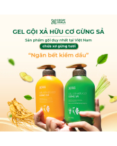 Gel Gội Xả Hữu Cơ Gừng Sả - belovedbeyond.com