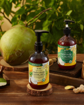 Dầu Gội Xả Hữu Cơ Gừng Dừa - belovedbeyond.com