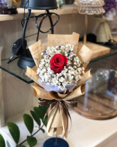 Bó Hoa Hồng Đỏ Mini - belovedbeyond.com