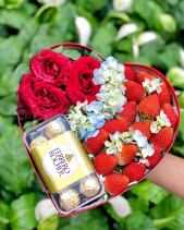 Hộp Trái Cây Hoa Tươi - belovedbeyond.com
