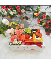 Set Bánh Và Hoa - belovedbeyond.com