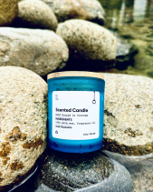 Nến Thủy Tinh Midimo Xanh 230G - Rose Ritual - belovedbeyond.com