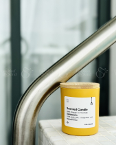 Nến Thủy Tinh Midimo Vàng 230G - Tobacco Leather - belovedbeyond.com
