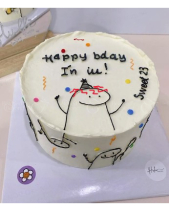 Bánh Kem Whipping Cream Cake Hulii - belovedbeyond.com