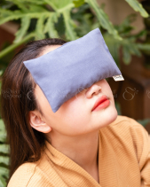 Gối Chườm Thảo Dược Size 20*10Cm - Màu Tím - belovedbeyond.com