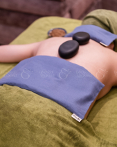 Gối Chườm Thảo Dược Size 20*10Cm - Màu Tím - belovedbeyond.com