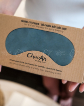 Gối Chườm Thảo Dược Size 20*10Cm - Màu Xanh Rêu - belovedbeyond.com