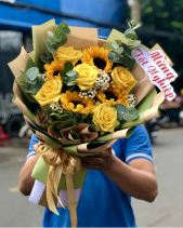 Bó Hoa Chúc Mừng Tốt Nghiệp - Tn160 - belovedbeyond.com