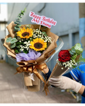 Bó Hoa Cầm Tay - Chờ Trông Ai Sn186 - belovedbeyond.com