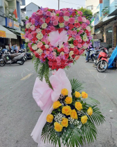 Hoa Cưới Chúc Mừng - Trái Tim Tình Yêu - belovedbeyond.com