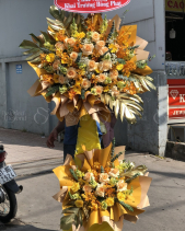 Lẵng Hoa Chúc Mừng Khai Trương - Vỹ Dạ 164 - belovedbeyond.com