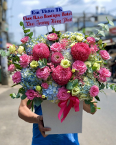 Hộp Hoa Tươi - Gửi Mẹ Yêu 114 - belovedbeyond.com