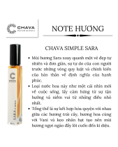 Nước Hoa Chava Sara - 10Ml - belovedbeyond.com