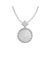 Mặt_Ngọc Trai Trắng_Bạc Ý Mạ Vàng Trắng_Moissanite - belovedbeyond.com