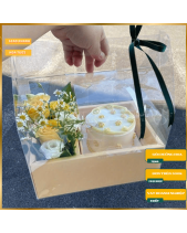 Set Giỏ Quà Tặng Bánh Kem Sinh Nhật Và Hoa Tươi - belovedbeyond.com