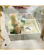 Set Giỏ Quà Tặng Bánh Kem Sinh Nhật Và Hoa Tươi - belovedbeyond.com