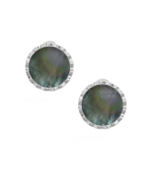 Bông Tai - Ngọc Trai Đen - Bạc Ý Mạ Vàng Trắng - belovedbeyond.com