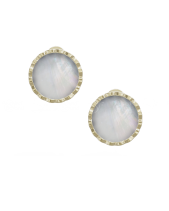 Bông Tai - Ngọc Trai Trắng - Bạc Ý Mạ Vàng - belovedbeyond.com