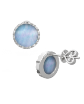 Bông Tai_Ngọc Trai Xanh Alice_Bạc Ý Mạ Vàng Trắng - belovedbeyond.com