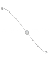 Lắc_Ngọc Trai Trắng_Bạc Ý Mạ Vàng Trắng_Moissanite - belovedbeyond.com