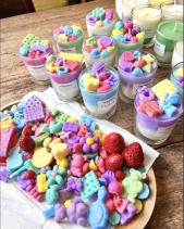 Nến Cốc Sắc Màu 65G - belovedbeyond.com