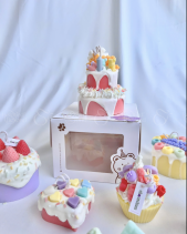 Nến Thơm Tạo Hình Birthday Cake 2 Tầng - belovedbeyond.com