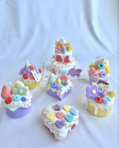Nến Thơm Tạo Hình Birthday Cake Size M - belovedbeyond.com