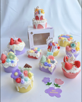Nến Thơm Tạo Hình Birthday Cake Size M - belovedbeyond.com